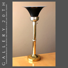 RARE LAUREL MID CENTURY TABLE TORCHIERE LAMP 50'S VTG ATOMIC BRASS 60'S MODERN picture