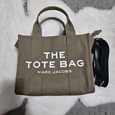 Marc Jacobs The Canvas Small Tote Bag Slate Green Crossbody READ DESCRIPTION picture