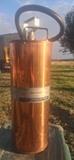 Vintage General Quick-Aid 2.5 gallon Copper Hand Pump Fire Extinguisher picture