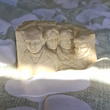 Mount Rushmore South Dakota Souvenir Figurine, 1927-1941, Approx 3 in picture