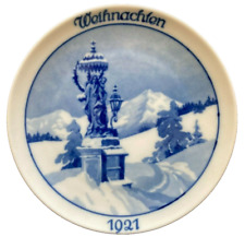 RARE  1921 ROSENTHAL Christmas Plate 