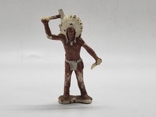 Vintage Collectible Figurine Of An Indian Chief picture