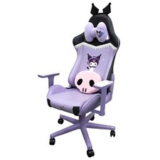 ALLONE Gaming Chair Sanrio Characters Kuromi  headrest removable Sanrio NEW JP picture