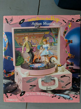 NRFB Enesco Barbie Action Musical Music Box “Let’s Go to the Hop” picture