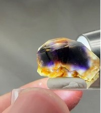 Unique black-purple rhombohedral fluorite from Heilongjiang Province picture