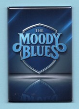 THE MOODY BLUES LOGO *2X3 FRIDGE MAGNET* ROCK N ROLL PROGRESSIVE PSYCHEDELIC ART picture