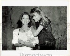 1984 Press Photo Tere Pantu & Robin Lanvin at Lowe Art Museum Event in Florida picture