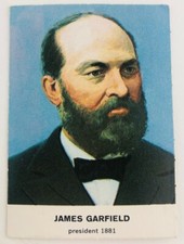 1960 Golden Press Presidents #20 James Garfield 1881 Vintage picture