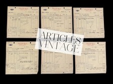 Original 1936 Chevrolet Car Sales Repair Invoice Lot Dealer Copy Chevy (LL) picture