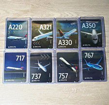 Delta Air Lines Full New Release Boeing and Airbus set of 8 For a Great price ￼ picture