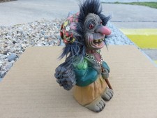 *Read* Vintage 1960s Heico West Germany Bobblehead Nodder Voodoo Joe Troll 6.25