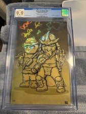 CGC 9.9 TMNT Shredder and the Foot 1/1 Fandom Finds 1st Ed Print Run 1 picture