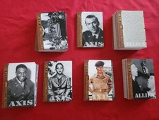 End Of The War 1945 Complete Card  Set All Brown Border Limited To 249 Sets. picture