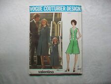 Vogue Couturier Design Valentino Pattern Dress Jacket Blouse #2667 sz 8 vintage picture