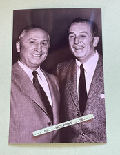 Found PHOTO Old Walt Disney at Disneyland with Brother Roy Disney picture