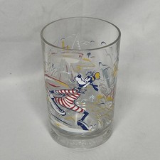 VINTAGE DISNEY WORLD 25th Anniversary Glass Remember The Magic McDonald's Goofy picture
