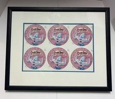 Original Roger Rabbit Print Sheet c.1987 – Disney / Amblin – Framed – Rare picture
