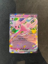 Espeon EX 070/128 Holo Pokémon TCG Card English 30th Celebration picture