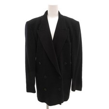 Escada Margaretha Ley Wool Blazer Jacket Black Size 34 Women's Tailored (Ages 14 picture