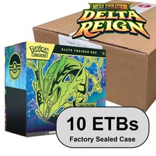 Pokemon Mega Evolution Delta Reign Elite Trainer Box 10 ETB Case 11/6 PRESALE picture