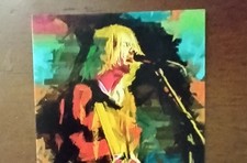 2016 Kurt Cobain Sketch Card Vela Signed #7/9 picture
