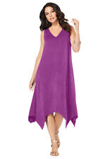 Roaman's Women's Plus Size Sleeveless Swing Dress picture