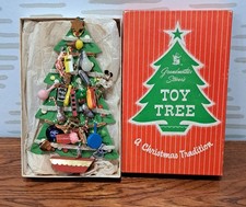 Vintage 1950s Grandmother Stover's Toy Christmas Tree Orig Box picture
