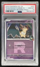 2026 Pokemon Rocket Reverse Holo #097/217 Team Rocket's Mimikyu Uncommon PSA 10 picture