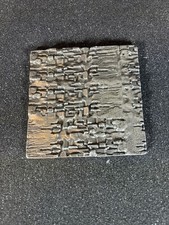 Vintage Patrick Meyer Pewter Napkin Holder Brutalist Modernist Signed MCM picture