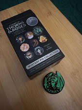 A Court of Thorns & Roses Mystery Pin, Azriel Glow in the Dark, New - Out of Box picture