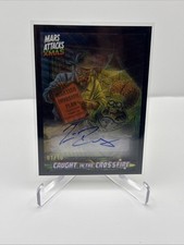 2026 Topps Mars Attacks Xmas Caught in the Crossfire Chris Ramsay Auto 1/10 SSP picture