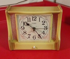 Vintage Westclox Town Crier Table Clock - S31A - Model #25379 WORKS READ picture