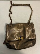Lanvin Bronze Metallic Leather Happy Shoulder Bag picture