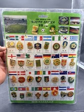 Extremely Rare 2010 FIFA World Cup South Africa Pin Badge Set picture