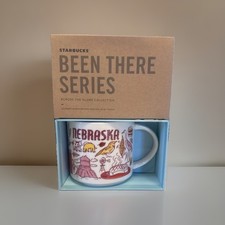 Starbucks Nebraska BEEN THERE SERIES COLLECTION Ceramic Coffee Mug BOX picture