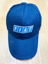 FIAT Logo Cap Navy New Unused Cinquecento Fiat 500 Abarth Accessory picture