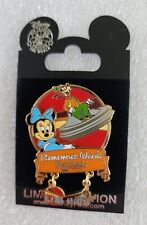DISNEY~REMEMBER WHEN~FLYING SAUCERS MINNIE & GOOFY 2006 SURPRISE PIN-FREE SHPG picture