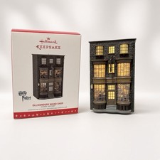 Hallmark Harry Potter Ollivander's Wand Shop Ornament 2016 NEW IN BOX picture