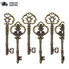 Elegant 20 Pcs Skeleton Keys in Rustic Bronze - Perfect for Celebrations picture