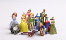 12PCS/SET Disney Princess Sophia Mini Action Figures PVC Toys Dolls 3cm/1.2