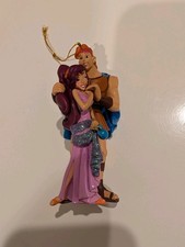 Hercules Megara Meg Vintage Disney Parks Ornament W/ Dangle Mickey Icon Charm picture