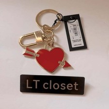 New Kate Spade Love Shack Metal Key Chain Bag Charm picture