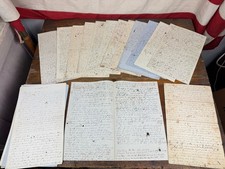 1860's Archival Lot BIBLE VERSES, Sermons ~ Presbyterian Church Newburgh, NY picture