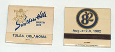 Vintage NOS Southern Hills Country Club 1982 PGA Championship Matchbook Tulsa OK picture