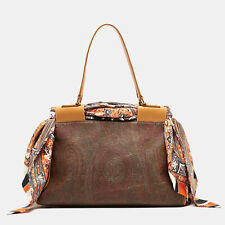 Etro Multicolor Paisley Print Coated Canvas and Leather Tote picture