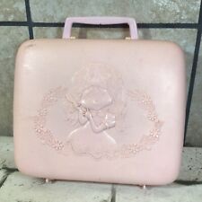Vintage IMCO Toy Make Up Vanity Beauty Cosmetic Kit Pink Case Near Complete Flaw picture