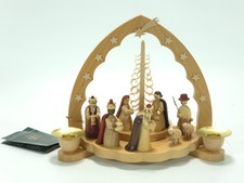 Richard Glässer German Christmas Nativity Arch made in Seiffen,... picture