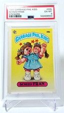 1985 Topps Garbage Pail Kids Series 2 - #49b Schizo Fran - PSA 6 EX-MT picture