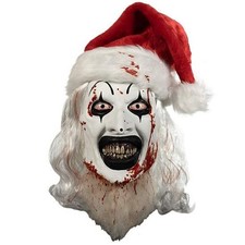 NEW: Terrifier 3 - Latex Mask - Art Santa Hat by Tinsley Transfers picture