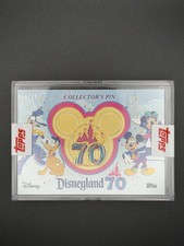 2025 Topps Disneyland 70th Anniversary Rare Collector's Pin Card #CP-70 /70 picture